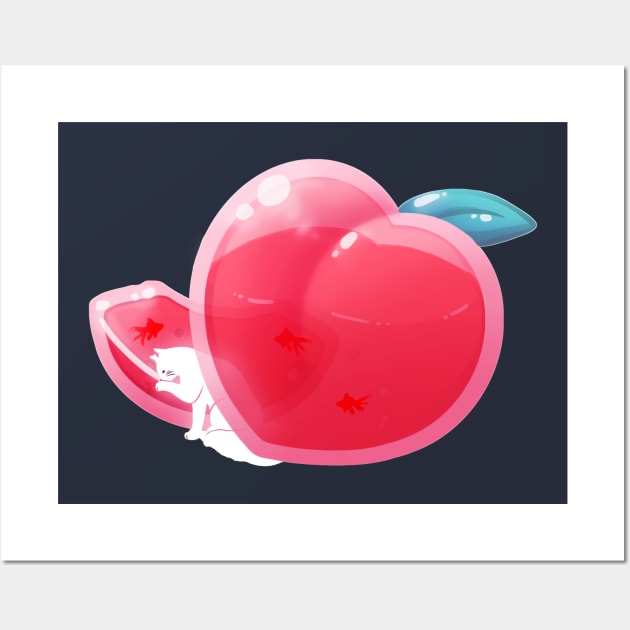 Peach Jelly Wall Art by seerlight